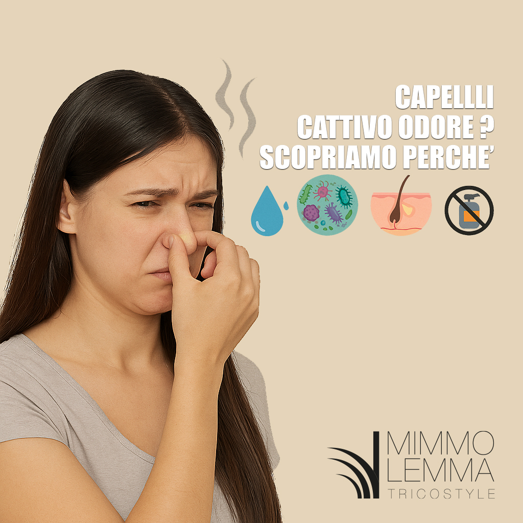 Capelli e cattivo odore: cause, rimedi e quando fare un controllo tricologico